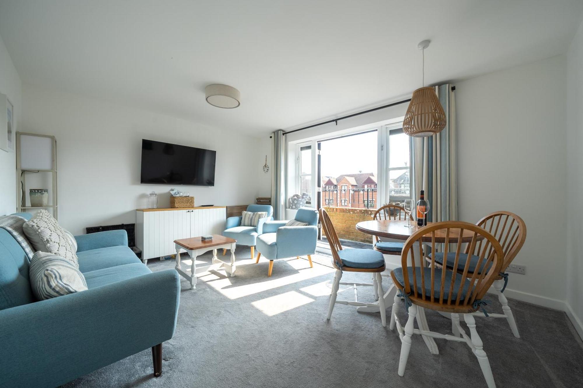 Hightide - 2 Bed With Parking, Balcony & Sea View. Lägenhet Swanage Exteriör bild